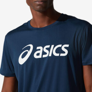 Afbeelding Asics Core top hardloopshirt marine/wit