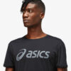Afbeelding Asics Core top hardloopshirt zwart/grijs