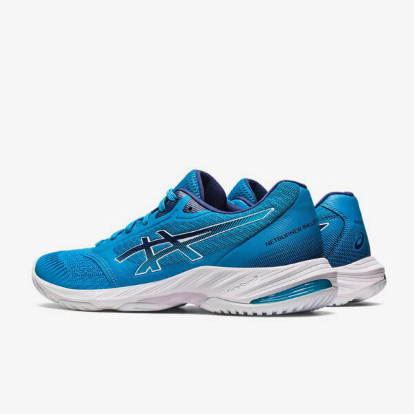 Afbeelding Asics Netburner ballistic FF 3 indoorschoenen heren blauw