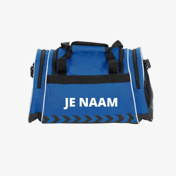 Hummel Sheffield Bag sporttas met je naam blauw