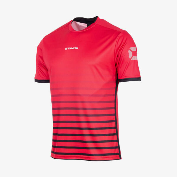 Stanno fusion shirt rood zwart