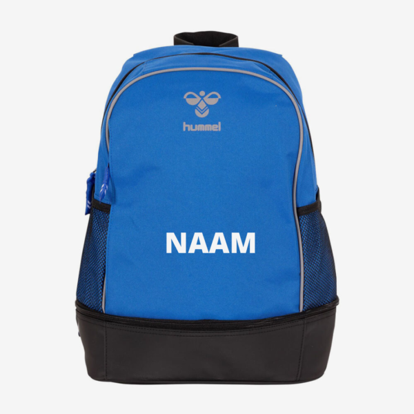 Afbeelding hummel sporttas brighton backpack blauw met naam