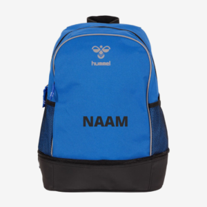 Afbeelding hummel sporttas brighton backpack blauw met naam