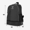 afbeelding hummel brighton backpack sporttas zwart