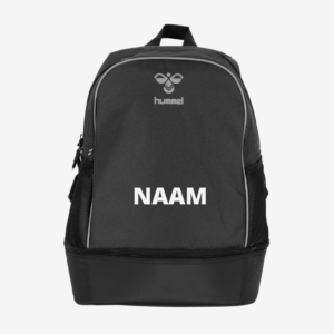 afbeelding hummel sporttas brighton backpack zwart met naam