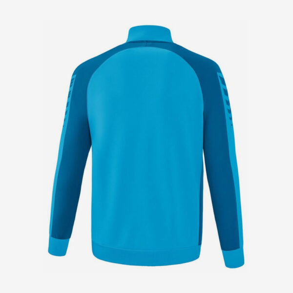 Erima Gymnastiekvereniging D.O.S. Zuidwolde Six Wings Trainingsjack - Junioren - Curaçao/Blauw - Afbeelding 4