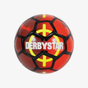 afbeelding Derbystar streetbal rood geel