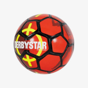 afbeelding Derbystar streetbal rood geel