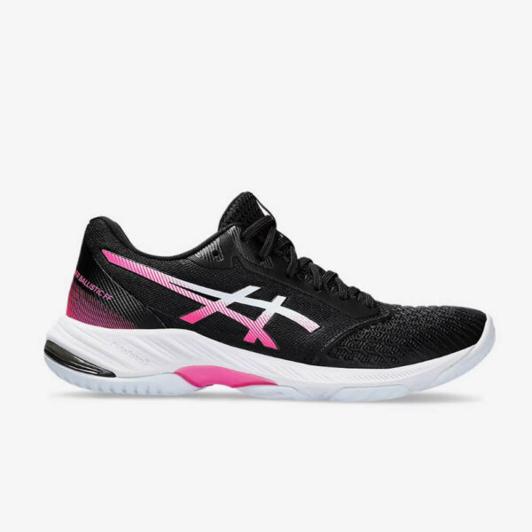 Afbeelding Asics netburner ballastic FF 3 indoorschoenen dames zwart/roze