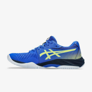 Afbeelding Asics Netburner ballistic FF 3 indoorschoenen heren blauw/geel