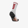 Afbeelding Hummel Motion Crew socks sportsokken achterkant wit/rood