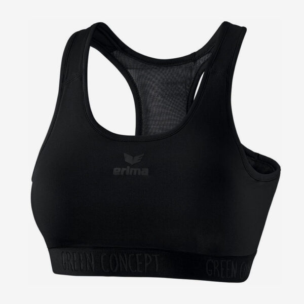 Afbeelding Erima Sport bra sport bh zwart - voorkant