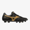 Afbeelding Mizuno Morelia II pro voetbalschoenen zwart/goud