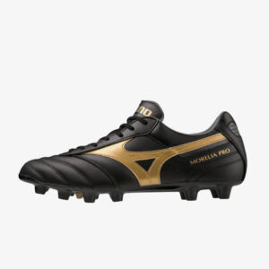 Afbeelding Mizuno Morelia II pro voetbalschoenen zwart/goud