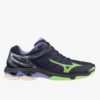 Afbeelding Mizuno Wave Voltage indoorschoenen uni blauw/groen