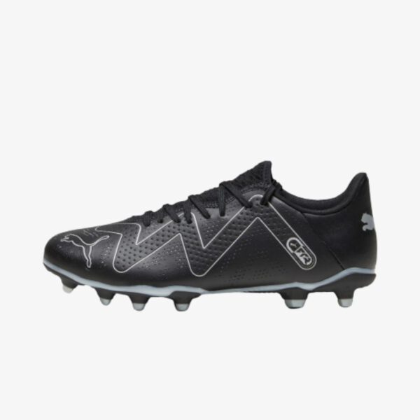 Afbeelding Puma Future play fg/ag voetbalschoenen uni zwart/zilver