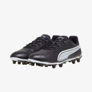 Afbeelding Puma King match fg/ag junior voetbalschoenen zwart/wit