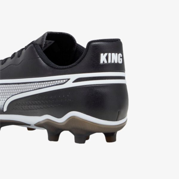 Afbeelding Puma King match fg/ag junior voetbalschoenen zwart/wit