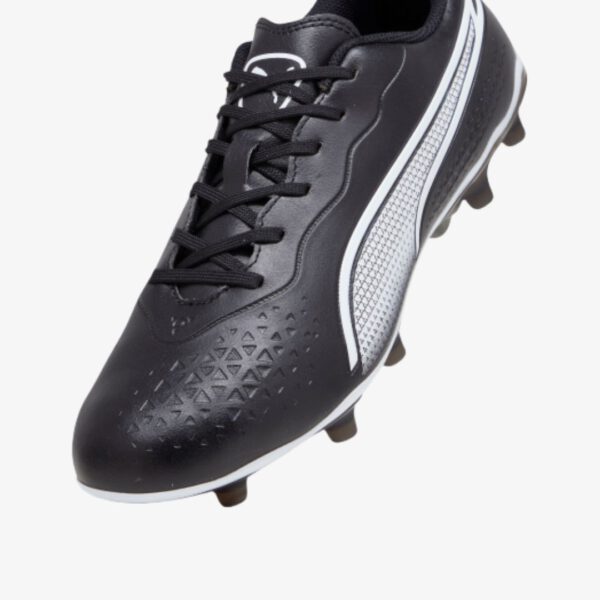 Afbeelding Puma King match fg/ag junior voetbalschoenen zwart/wit