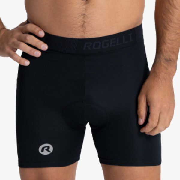 Afbeelding Rogelli fiets boxershort heren zwart