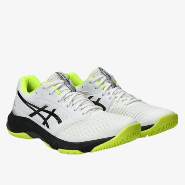 Afbeelding Asics netburner ballistic FF 3 indoorschoen heren wit/zwart