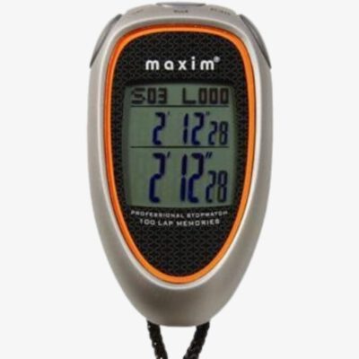 Afbeelding Maxim Stopwatch 700 Grijs Oranje 902016