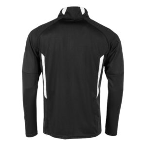 Afbeelding Hummel Authentic half zip top sweater zwart/wit voorkant