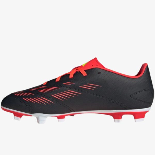 Adidas Predator Club - Heren -  Voetbalschoenen - Zwart/Wit/Rood - Afbeelding 2