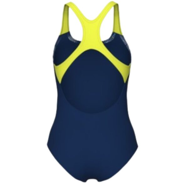 Afbeelding Arena splash point swim pro back badpak dames marine/zacht groen