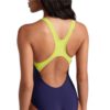 Afbeelding Arena splash point swim pro back badpak dames marine/zacht groen