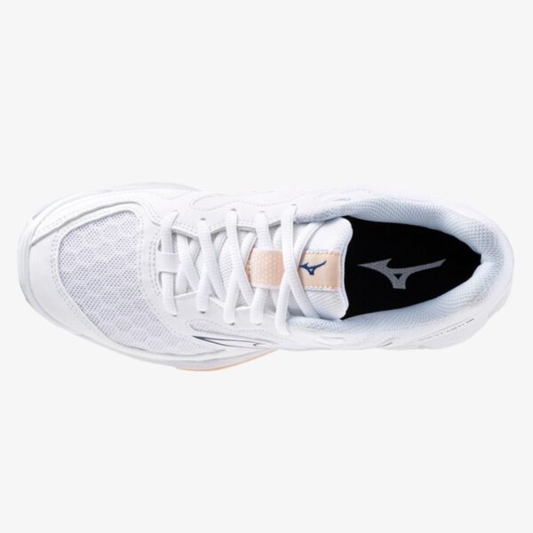 Mizuno Wave Phantom 3 – Handbalschoen - Dames- Wit/Perzik - Afbeelding 5