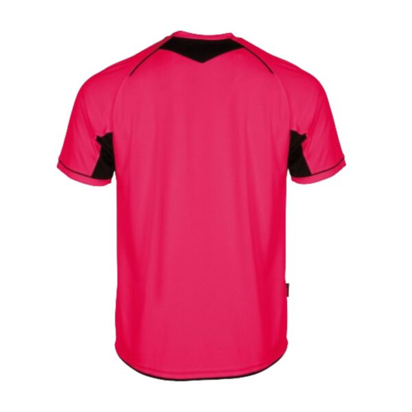 Stanno Bergamo Referee Shirt - Scheidsrechtershirt - Korte Mouw - Fuchsia - Afbeelding 4