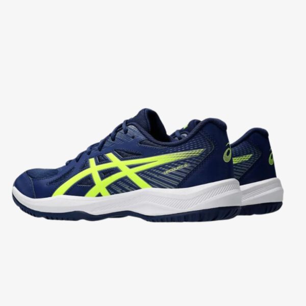 Afbeelding Asics Upcourt 6 indoorschoen heren blauw/geel