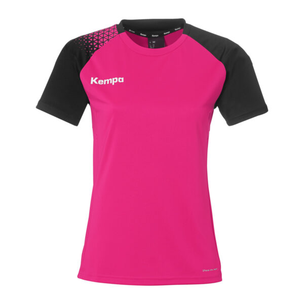 Ambition 28 - sportshirt - dames - roze/zwart