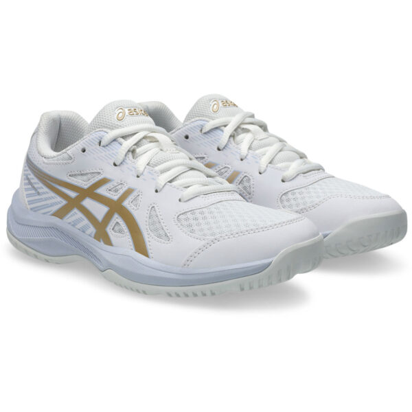 Asics Upcourt 6 GS - Indoorschoen - Kids - wit/champagne - Afbeelding 2