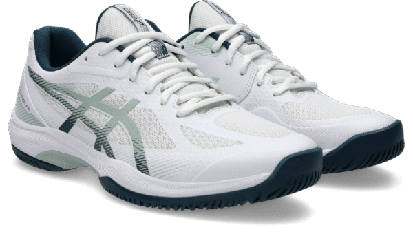 Asics Court Hunter FF - Indoorschoenen - Unisex - White/Lichen Rock - Afbeelding 4