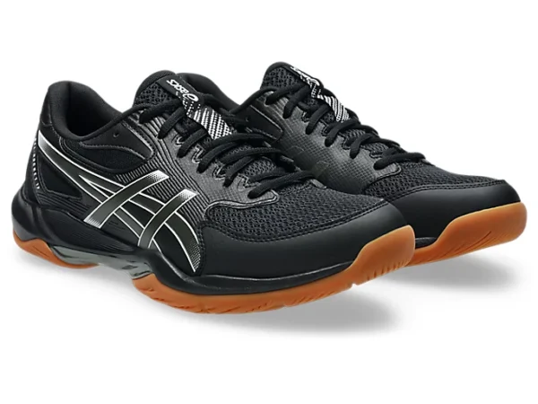 Asics Gel Rocket 12 - Indoorschoenen - Heren - Zwart/Zilver - Afbeelding 4
