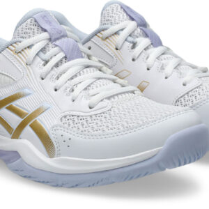 Asics Gel Rocket 12 - Indoorschoenen - Dames - Wit/Champagne