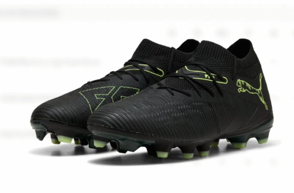 Puma Future Match 8 - Voetbalschoenen - Senior - Zwart/Fluorgroen