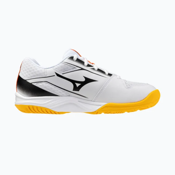 Mizuno Stealth Star 3 - Indoorschoenen - Junior - Wit/Zwart - Afbeelding 4