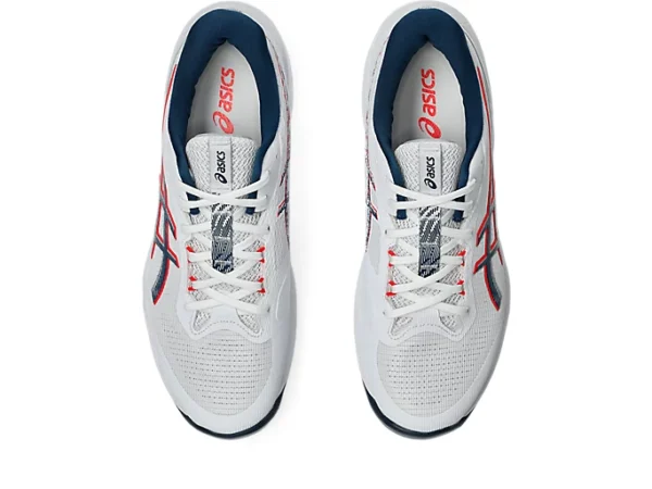 Asics Netburner Ballistic FF 4 – Indoorschoenen – Heren - Wit/Mako Blauw - Afbeelding 2