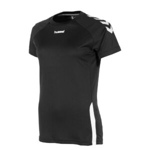 Alternative view of Hummel Shirt- Sportshirt - Dames  - Zwart/Wit