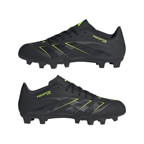 Adidas Predator Club - Unisex -  Voetbalschoenen - Zwart - Afbeelding 4