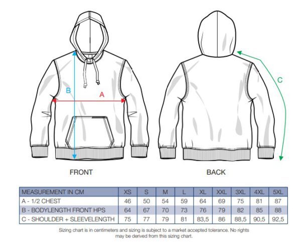 OGZ hooded sweater senior - Afbeelding 2
