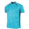 Stanno scheidsrechter shirt blauw met borstzakjes