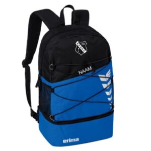 Six Wings rugzak inclusief clublogo SDO, royal blue/ zwart