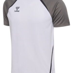 Hummel 2.0 lead s/s sportshirt wit