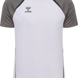 Hummel lead 2.0 s/s sportshirt wit