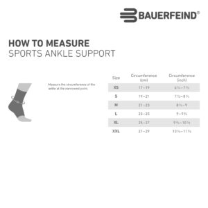 Bauerfeind enkelbrace